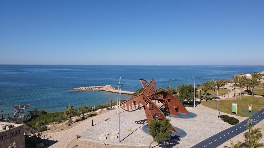 Ferienwohnung עין הים - Eye Of The Sea -דקה הליכה מהים! Aschkelon Exterior foto