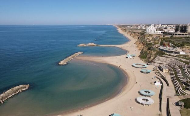 Ferienwohnung עין הים - Eye Of The Sea -דקה הליכה מהים! Aschkelon Exterior foto